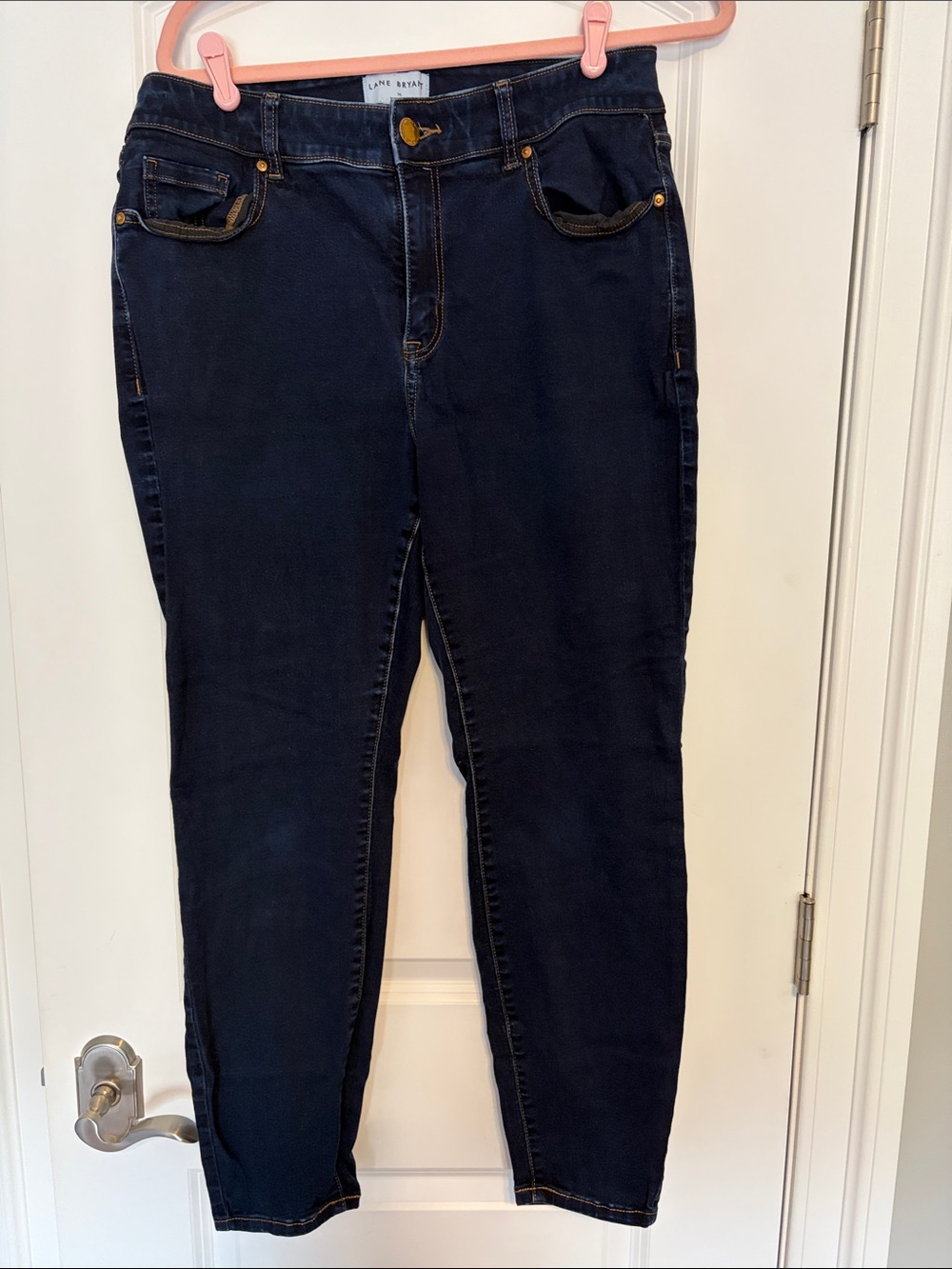 Lane Bryant Navy Skinny Jeans